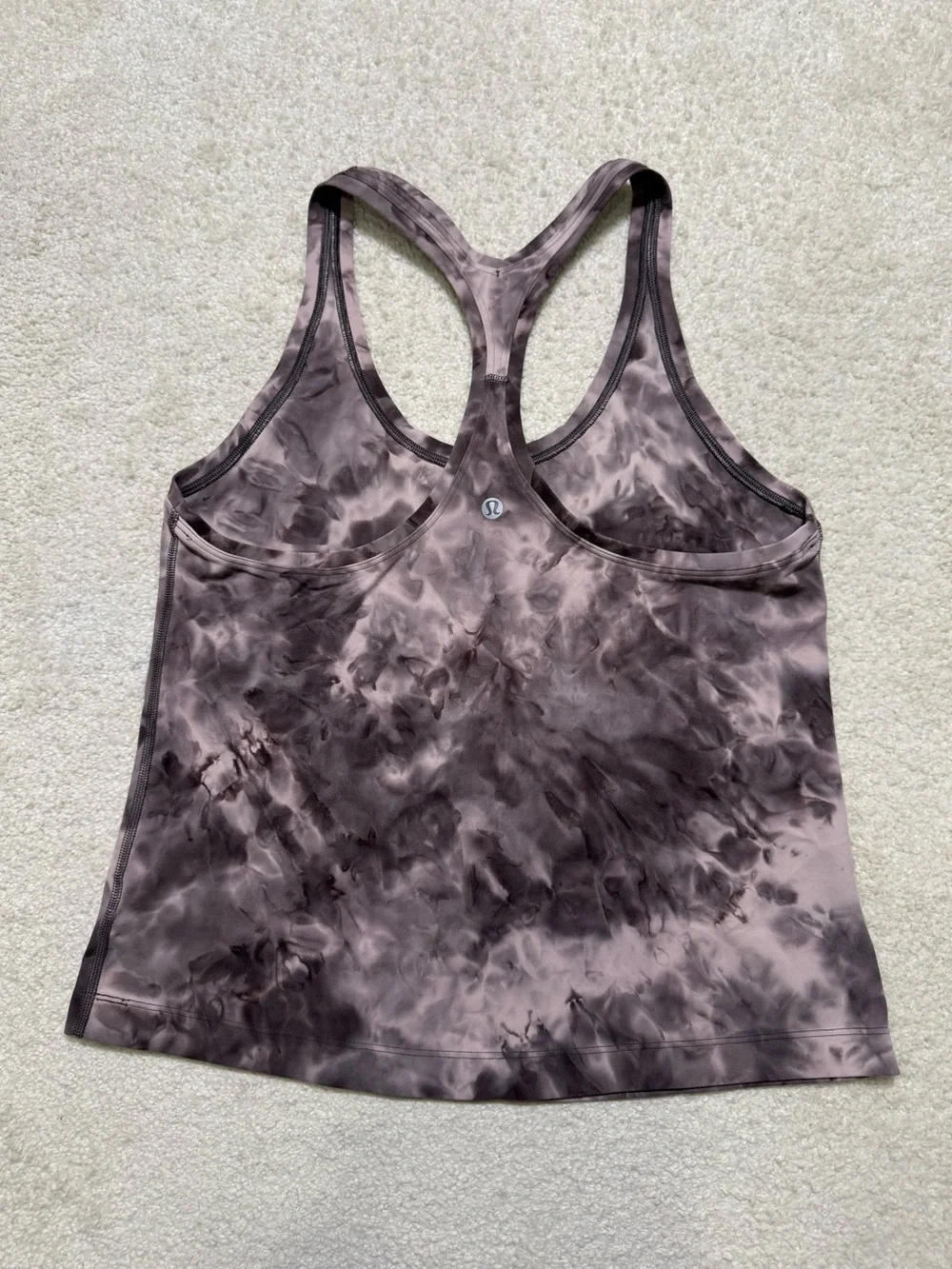 Lululemon Cool Racerback Short Tank Top *Nulu Diamond Dye Size 10